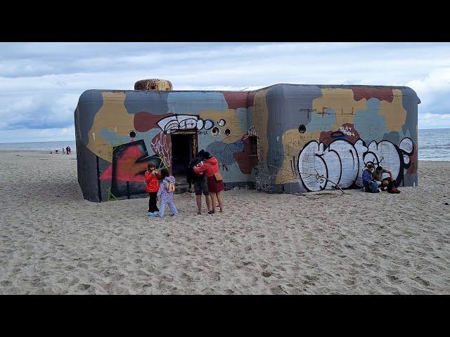 Abandoned Bunker on the beach  from WW2 - Exploration inside