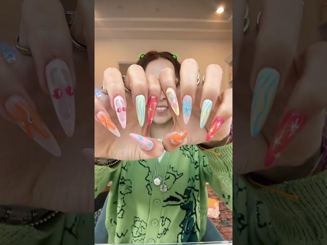 flawless nails done!!￼#fyptiktok #lisi