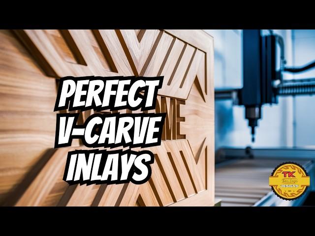 Achieve PERFECT V-Carve Inlay Results [IMPERIAL VERSION]