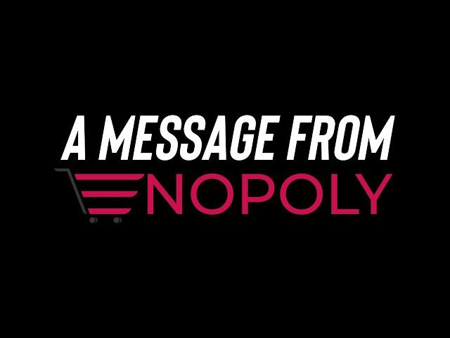 A Message From Enopoly