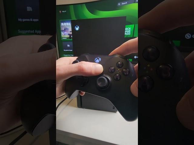 this button combo works on your xbox controller