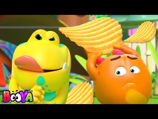 Chip Diving Booya Cartoon and Comedy Video for Babies