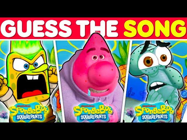 Guess The Song | Inside Out 2 Characters Sing Spongebob Theme Song...! #461