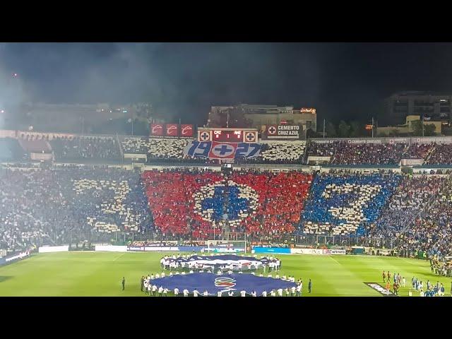 #CruzAzul vs #America Show de medio tiempo ligamx 2024