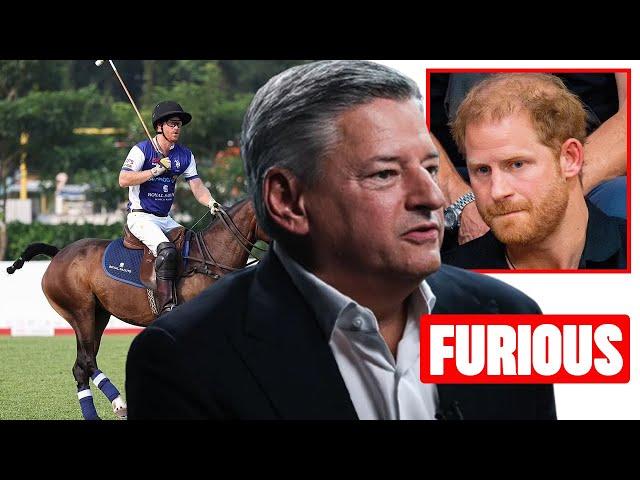 Ted Sarandos Threatens To AXE Harry's Polo Show After BIG FIGHT Over Absence From Five Part Series