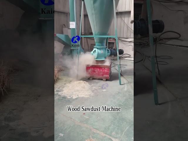 Wood Sawdust Making Machine | Convert Wood Logs Into Sawdust