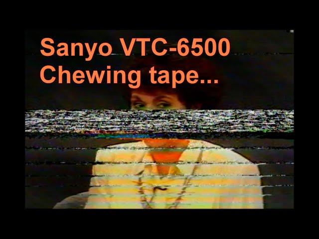 Sanyo VTC6500 Betacord VCR - cue and review issues