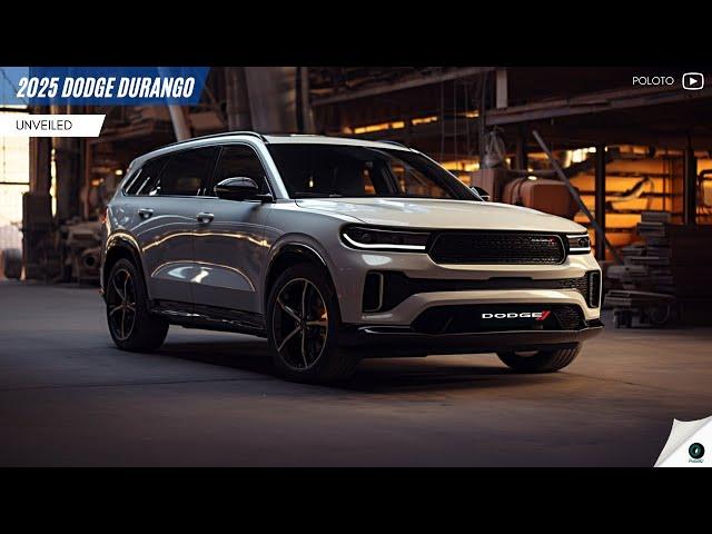 2025 Dodge Durango Unveiled - SUV with performance and innovative design!