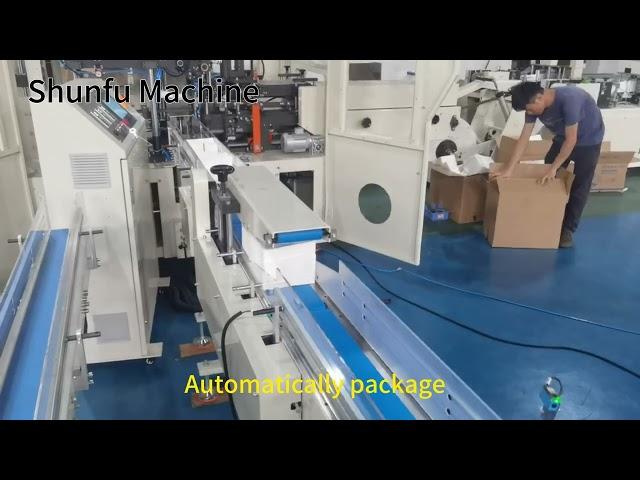 Fully Automatic Napkin Paper Folding Machine Production Line