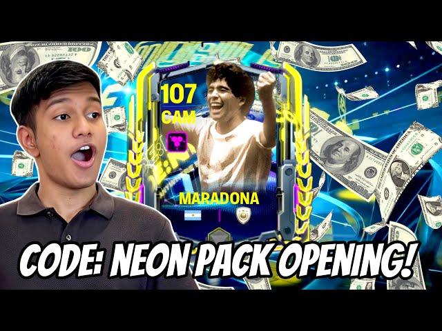 WOW! New CODE: NEON Pack Opening! EA FC Mobile!