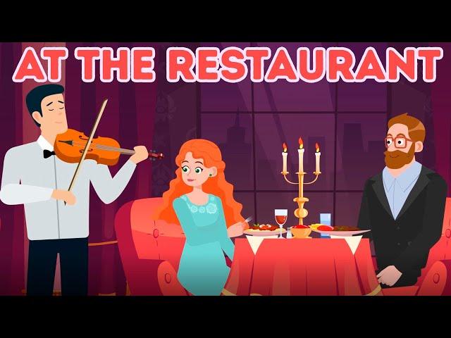 AT THE RESTAURANT  | English Conversation