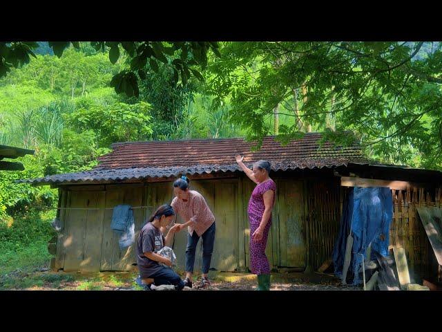 16 year old single mother: Given an abandoned house in the woods by an old woman.