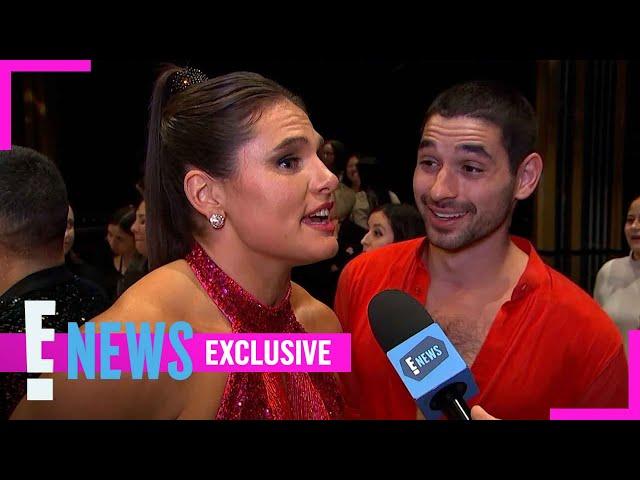 DWTS Partners Ilona Maher and Alan Bersten Comment on Fans Hoping for a Romance | E! News