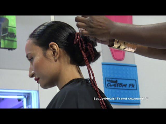 Hairstyle Updo by Ajua, video by BeautyHealthTravel channel