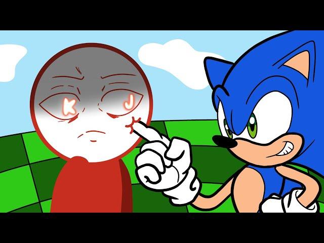 KJ VS Sonic The Hedgehog