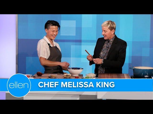 Chef Melissa King Serves Up Spicy Mango Margaritas with Ellen