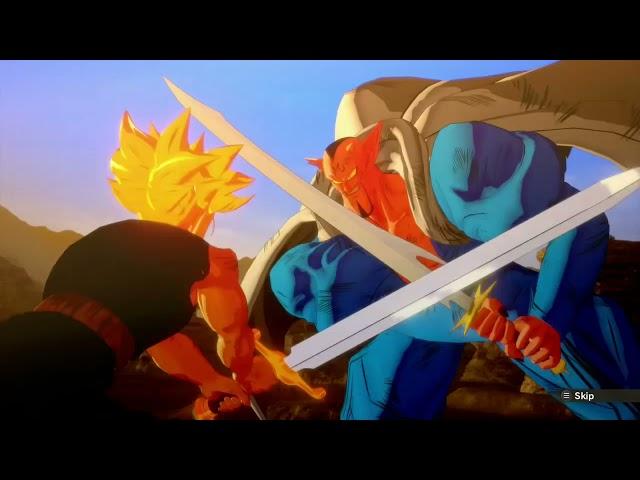 Dragon Ball Z: Kakarot- Future Trunks vs Dabura & Babidi! Trunks Turns SSJ2 First Time!