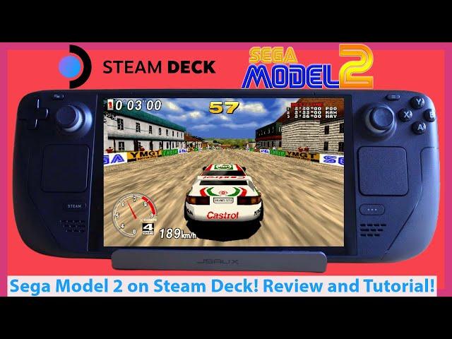 Sega Model 2 on Steam Deck! Model 2 Arcade Emulator Setup Guide and Review!