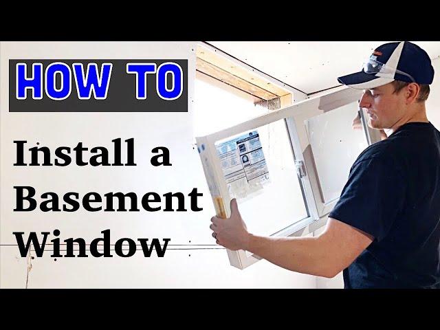 How to Replace a Basement Window