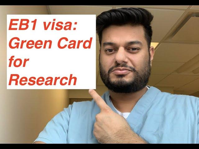 EB1 visa: Green Card for Research