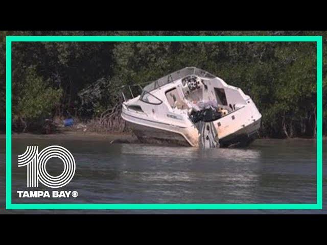 Pinellas County begins removing dozens of derelict boats