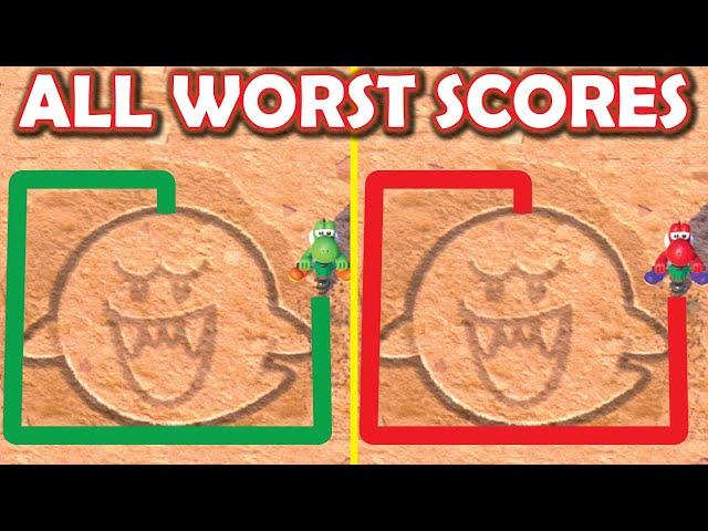 What if everyone gets the WORST SCORE in Mario Party Superstars?