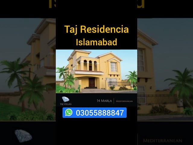 14 Marla in Taj Residencia Islamabad #shorts #tajresidencia #islamabadproperty