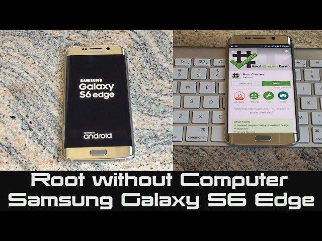 How to Root Samsung Galaxy S6 Edge without Computer | SM-G925T