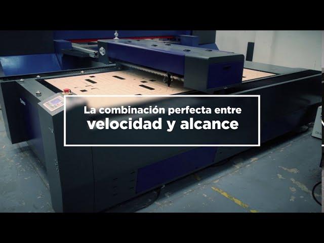 ¿Cómo funciona una Cortadora Láser SIDECO de gran formato? Modelo SIC-B1325