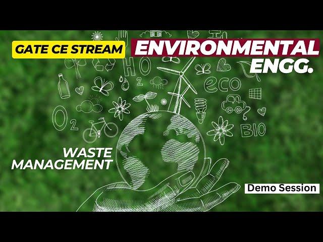 GATE CE Stream - Environmental Engg- Waste Management- Intro - Tamil and English Explained