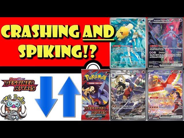 Destined Rivals Prices are Crashing AND Spiking!? What's Going On!? (Pokemon TCG News)