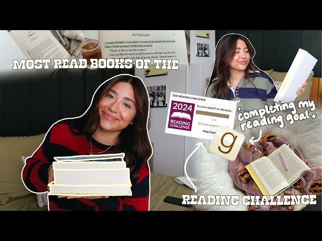Reading Goodreads' Most Read Books of the 2024 Reading Challenge! *AND Completing My Reading Goal!*