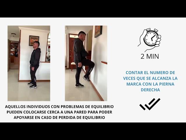 TUTORIAL DE APLICACION DEL SENIOR FITNESS TEST (SFT)