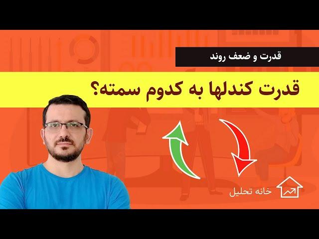 قدرت و ضعف روند در پرایس اکشن : قدرت کندلها کدوم سمته؟