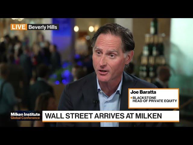 Blackstone's Baratta on Economy, Deal Environment, IPOs