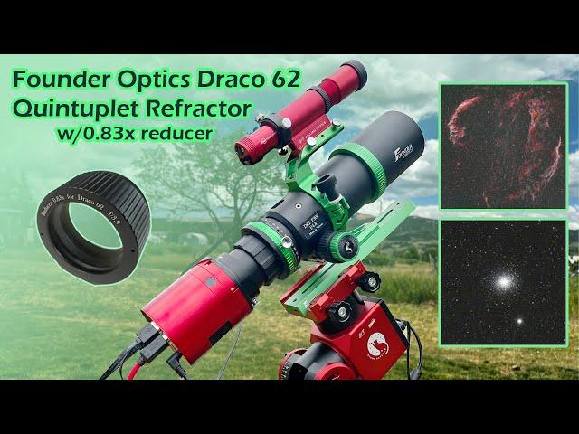 FOUNDER OPTICS Draco 62 Quintuplet Refractor Review