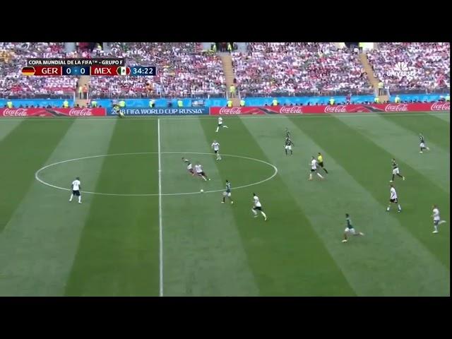 Alemania 0 - (1) México Gol del Chucky Lozano