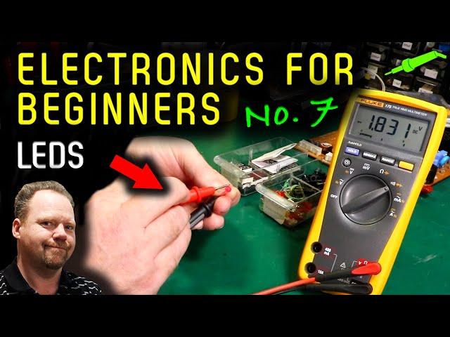  Electronics For Beginners - No.7 - Light Emitting Diodes - No.963