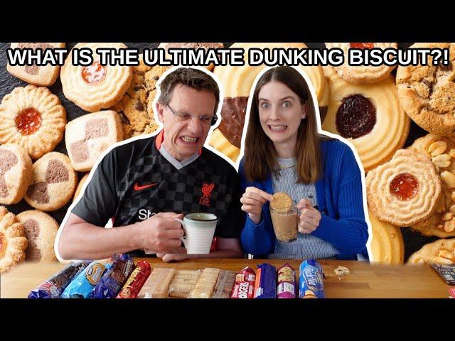 What is the BEST BISCUIT for dunking in tea?!// ultimate biscuit taste test