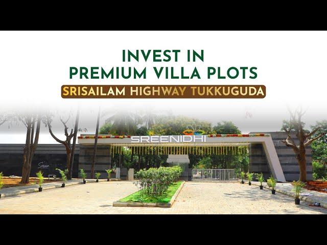 Sreenidhi Serengeti Premium Villla Plots In Hyderabad, Srisailam Highway, Tukkuguda,