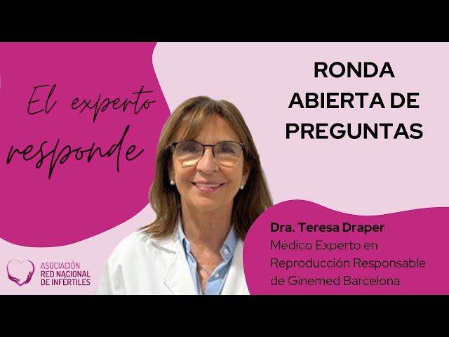 Ronda abierta de preguntas. El experto responde