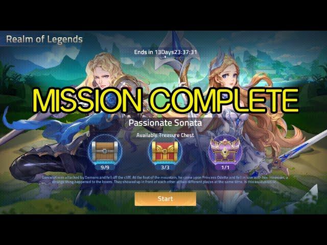 REALM OF LEGENDS - Lance x Odette  WALKTHROUGH | Mobile Legends: Adventure