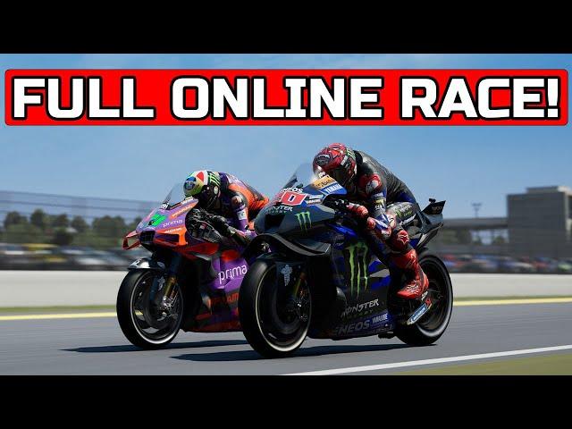 100% Race Distance ONLINE with the Aces!! - MotoGP 24