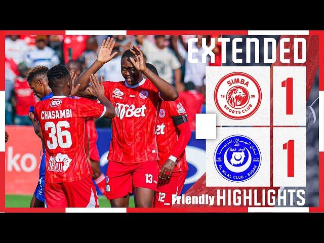   | INTERNATIONAL FRIENDLY MATCH | SIMBA  SC {1} VS AL HILAL {1}