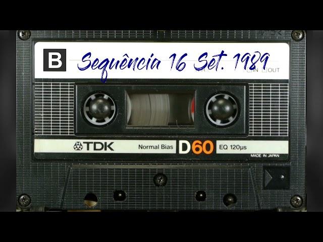 Sequência Mixada - Programa Dance Mix 16-09-1989 [LADO B] (Capella - Club House - Dow Jones - Zinno)