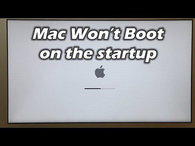Mac Won't Boot