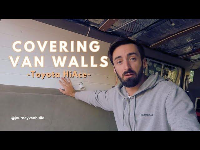 Covering The Walls of Your Toyota HiAce