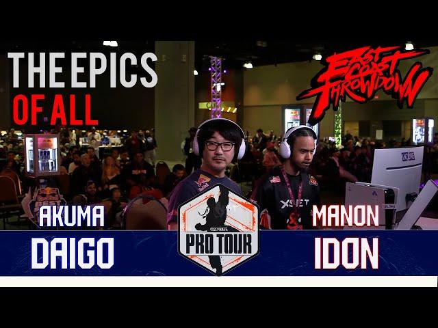 THE EPICS OF ALL DAIGO UMEHARA VS IDOM  - East Coast Throwdown - Capcom Pro Tour 2024 ▰