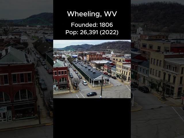 Random US Towns: Wheeling, WV #shorts