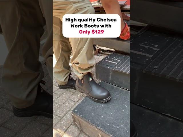 CSA approved safety boots, ASTM certified, great value #fyp #workboots #SafetyBoots #boots #MooseLog